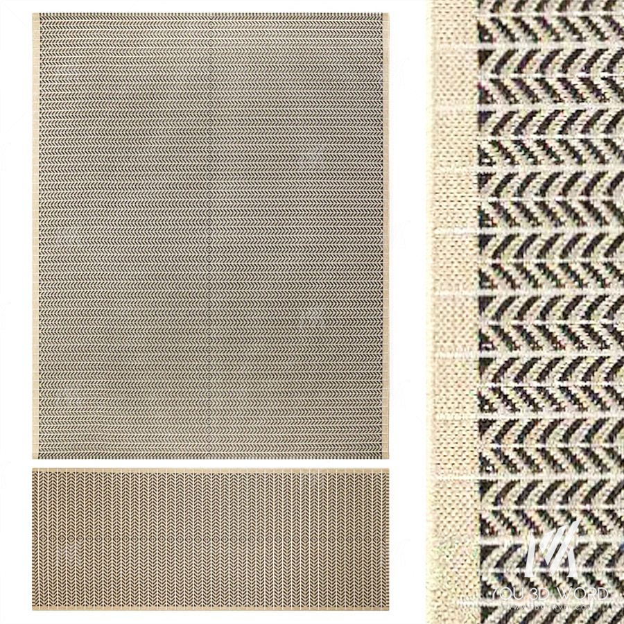 Rug flatwoven lobbak